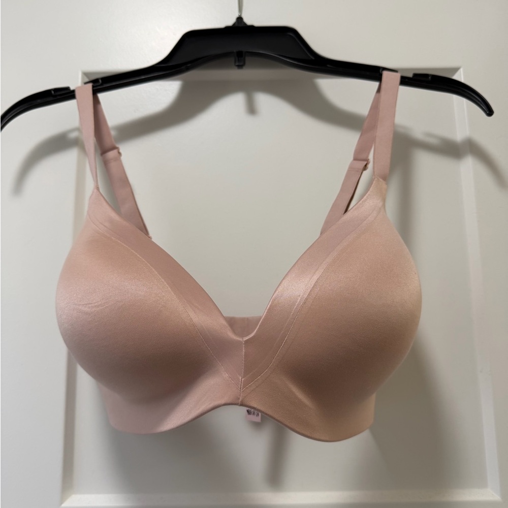 Victoria’s Secret lined semi demi 32ddd (f) pale pink